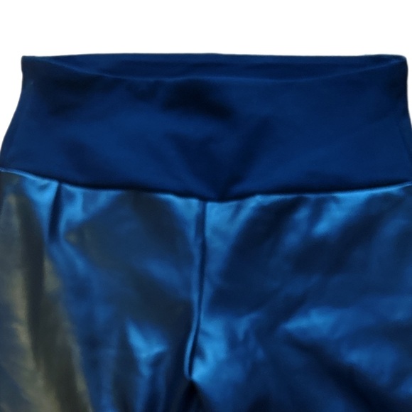 Spanx Assets Black Faux Leather Leggings Size Small - Picture 3 of 5